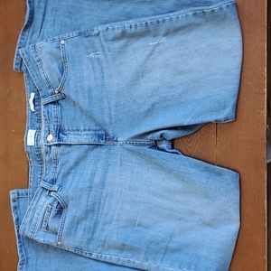 Wonderly mid rise boot cut light wash size 16